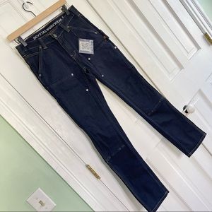 Dovetail Maven Slim Workwear Jeans Dark Wash